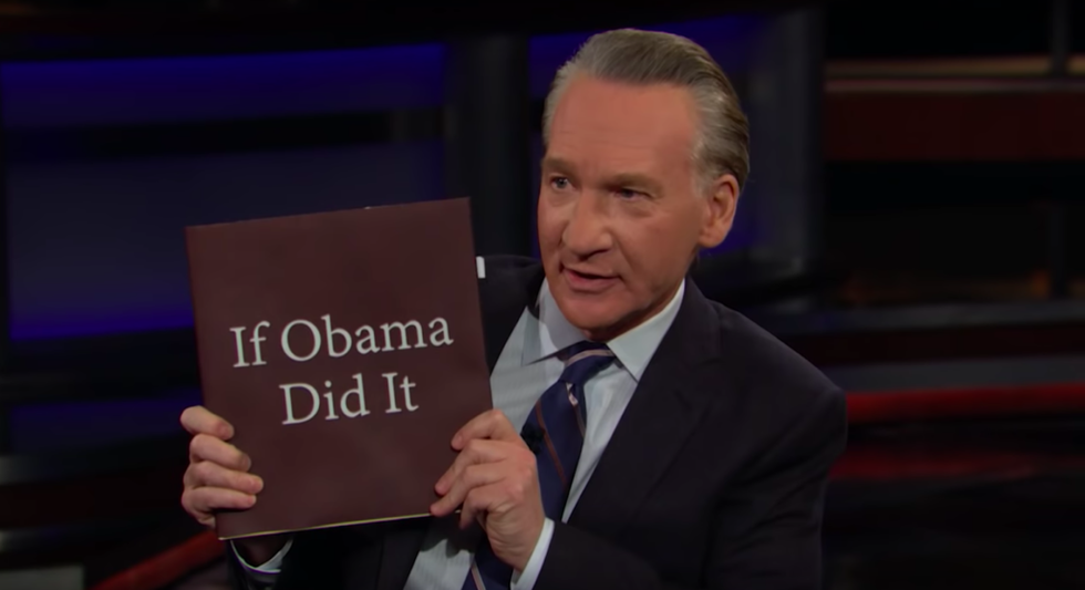 Bill Maher Just Rattled Off a Long List of Bonkers Things Donald Trump Has Done and Asked 'What If Obama Did It', and Yeah, We All Know the Answer