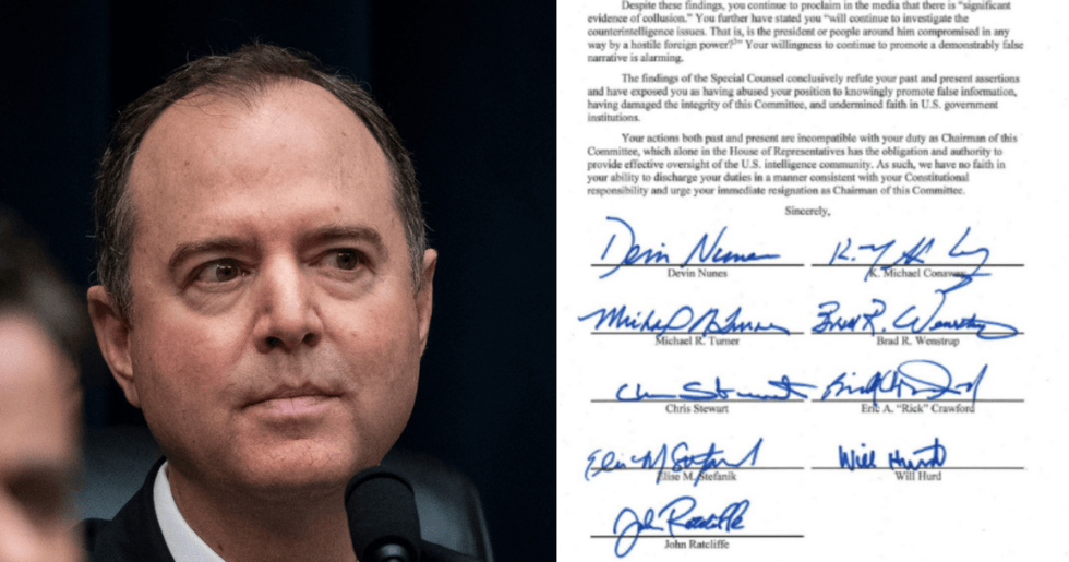 Republican Representatives Sent a Letter to Adam Schiff Demanding His Committee Resignation and It Totally Backfired