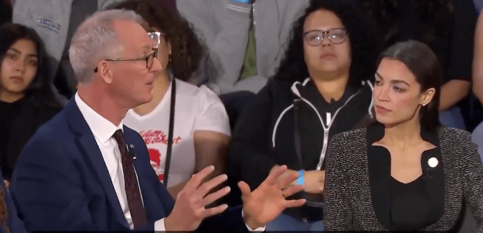 Former GOP Congressman Tried Comparing AOC's Climate Change Town Hall to a Trump Rally and AOC Proved Him Wrong in the Best Way