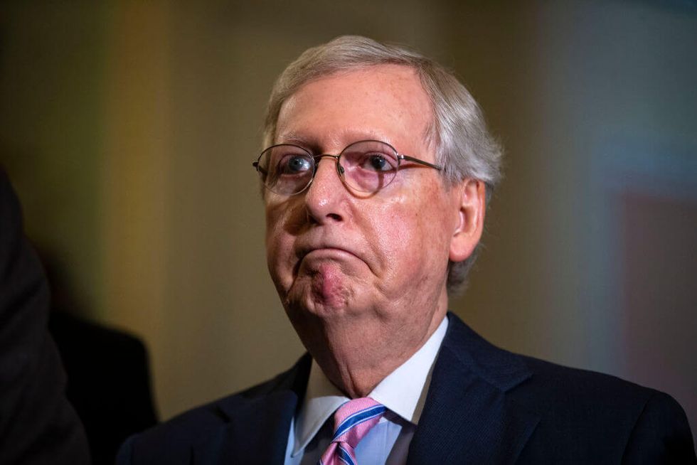 Mitch McConnell Just Railed Against 'Obstruction' by Democrats and People Responded Exactly How You'd Think