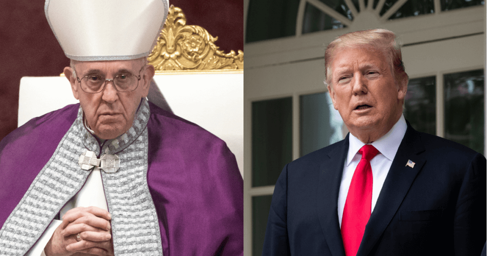 Pope Francis Just Issued a Dire Warning to Donald Trump After Trump Threatened to Shut Down the U.S. Mexico Border
