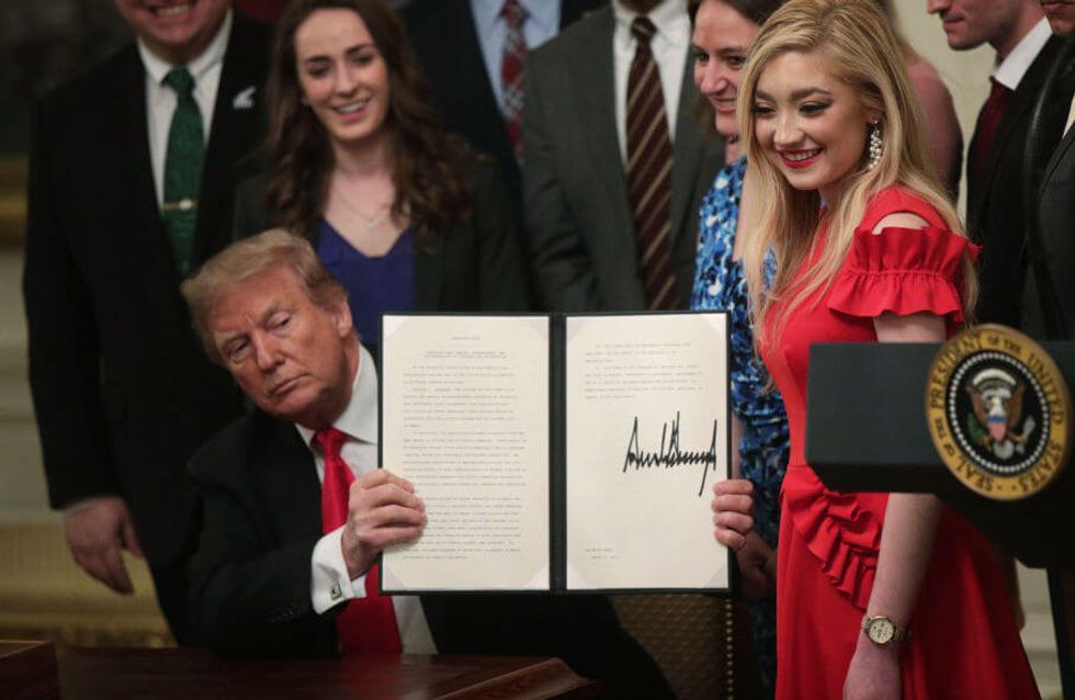 Trump Just Signed an Executive Order to Bolster 'Free Speech' on College Campuses and People Have Questions