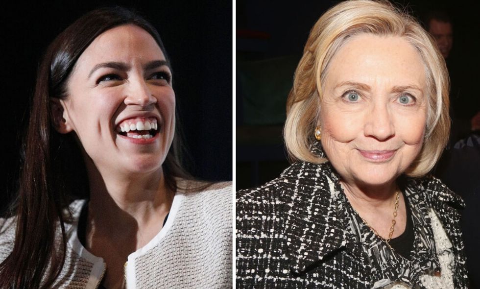 Hillary Clinton and Alexandria Ocasio-Cortez Just Had a Laugh on Twitter at Jared Kushner's Expense and the Internet is Cheering