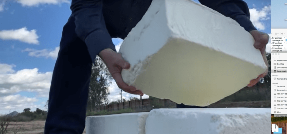 This Artist Wants to Build a Wall Along the U.S.-Mexico Border Made Out of Cheese, and Welcome to 2019