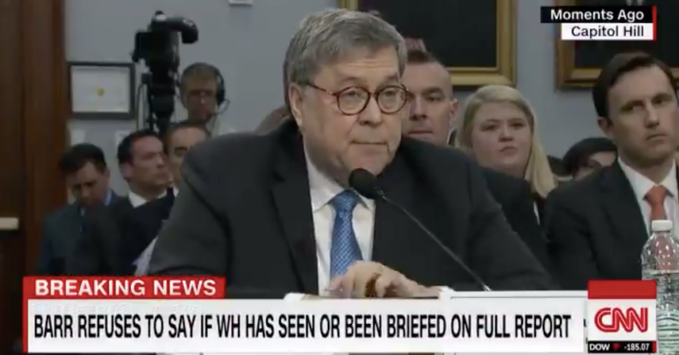 Trump's Attorney General Refused to Say Under Oath if He's Shown the Mueller Report to the White House and People Have a Good Idea Why