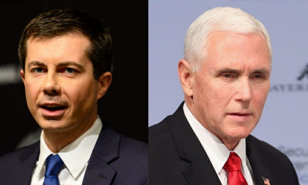 Pete Buttigieg Just Offered Mike Pence the Perfect Suggestion If He Doesn't Like the Criticism He's Getting for His LGBTQ Positions