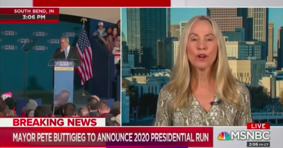 Conservative Pundit Just Predicted Voters Will 'Flock in Droves to Donald Trump' Over Pete Buttigieg for the Most Bizarre Reason