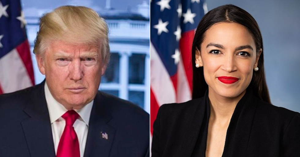 Donald Trump Just Sided With Alexandria Ocasio-Cortez in Her Spat With House Republican Over the Department of Veterans Affairs