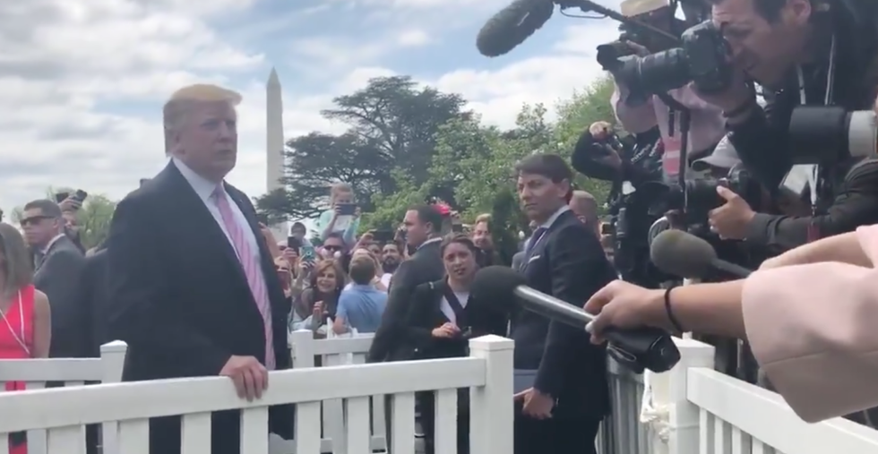 Donald Trump Just Told Reporters 'No One Disobeys My Orders' and People Can't Stop Sharing the Names of Everyone Who Did
