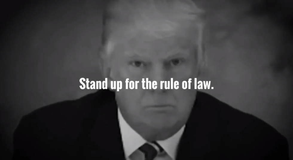 Conservative Group's New Ad Calling Out GOP Lawmakers for Siding with Trump Uses No Sound But Says Everything