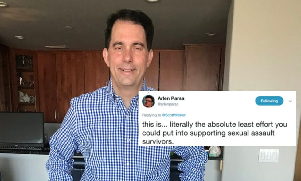 Former Republican Governor's #DenimDay Post in Support of Sexual Assault Survivors Backfired Big Time for Exactly the Reason You Think