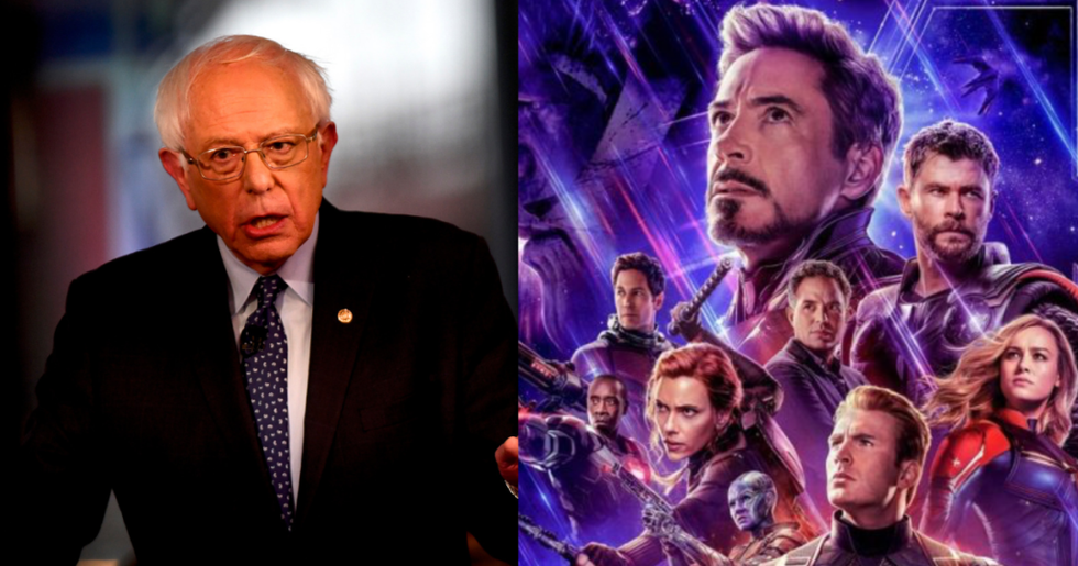 Bernie Sanders Just Told Disney How It Could Spend Its Record 'Avengers' Profits and We Couldn't Agree More