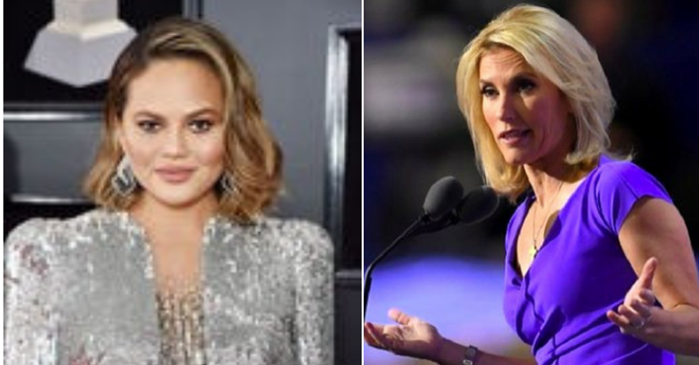 Laura Ingraham Tried Mocking Chrissy Teigen's Inclusion on the Time 100 List, and Teigen Just Clapped Back With the List Ingraham Would Be Perfect For