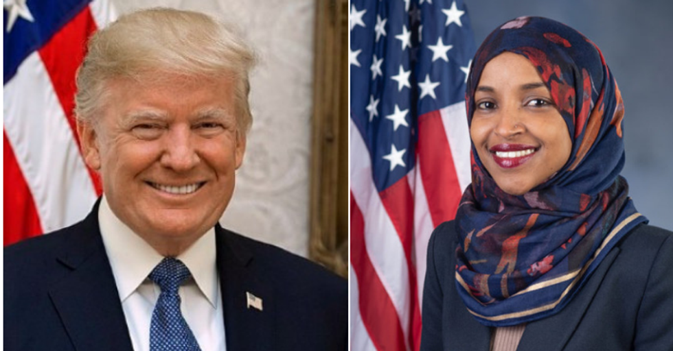 Rep. Ilhan Omar Just Had the Perfect Response to Donald Trump's Latest Tweet Crying 'Presidential Harassment!'