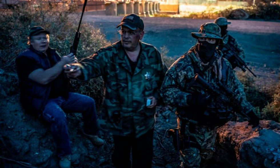 Armed Members of a Right Wing Civilian Militia Are Illegally Detaining Hundreds of Immigrants Seeking Asylum in New Mexico