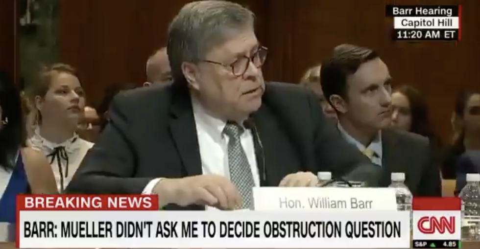This Video of William Barr Apparently Lying Under Oath to Congress About the Mueller Report Just Went Viral, and Democrats Want Him Gone