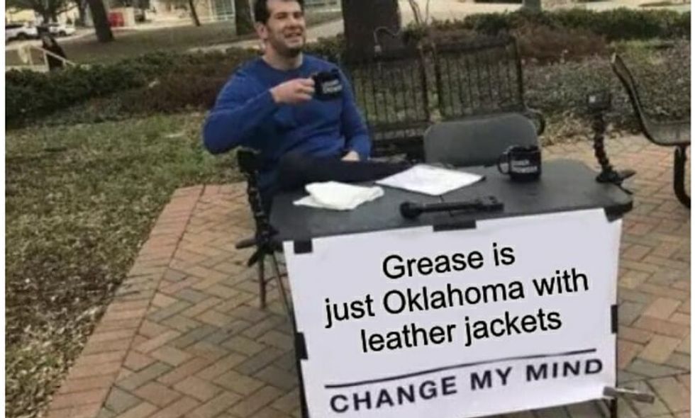 People Are Using That "Change My Mind" Meme To Hilariously Compare Musicals