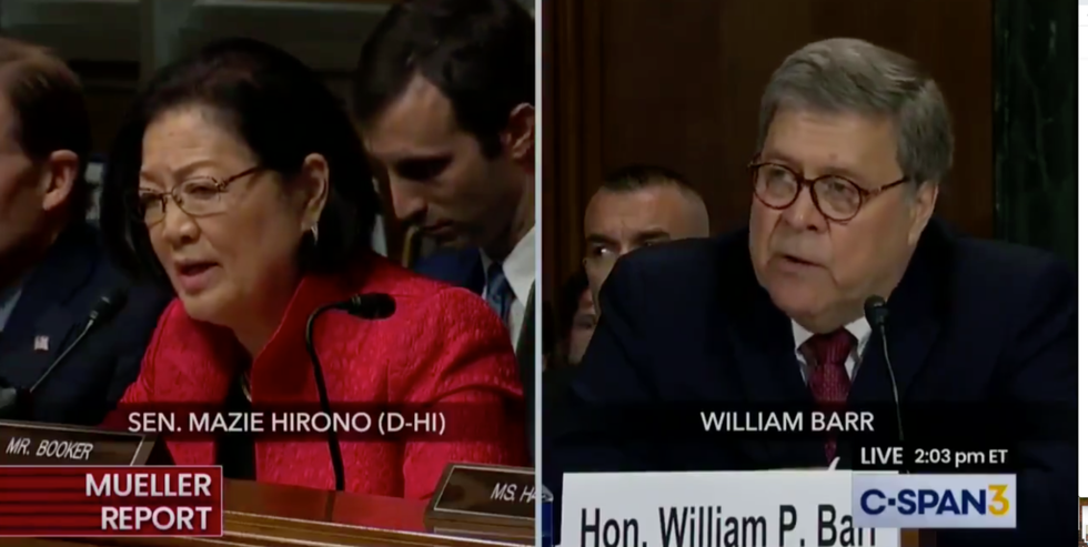 Mazie Hirono Just Said What We Were All Thinking About William Barr Directly to His Face, and We Can't Stop Watching it