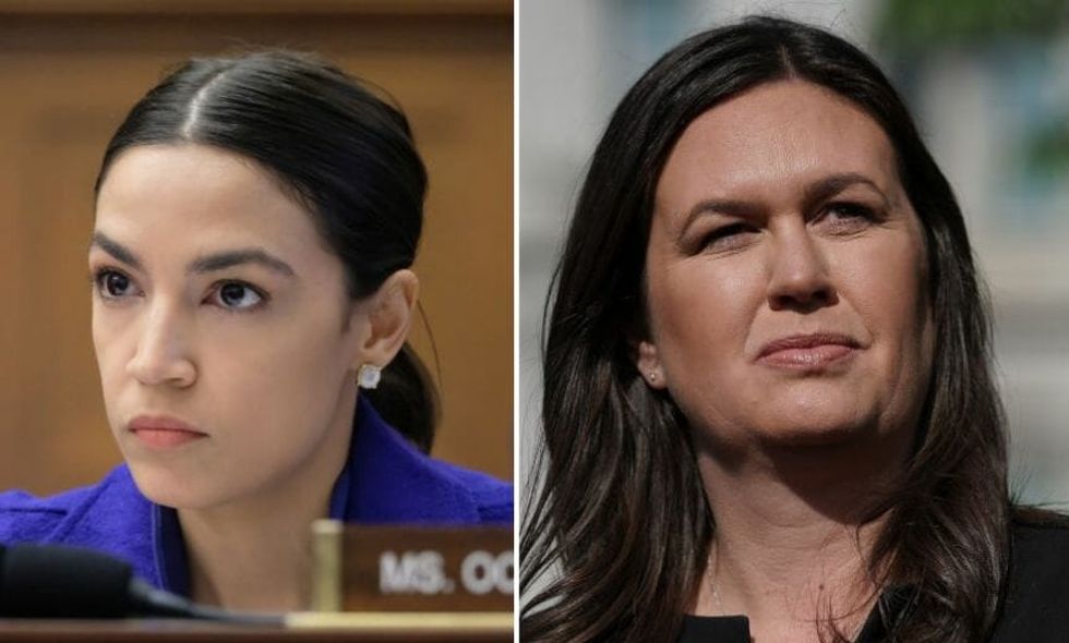 Sarah Sanders Just Tried to Come For AOC After She Slammed Ivanka for Attending the G20 Summit and It Did Not Go Well