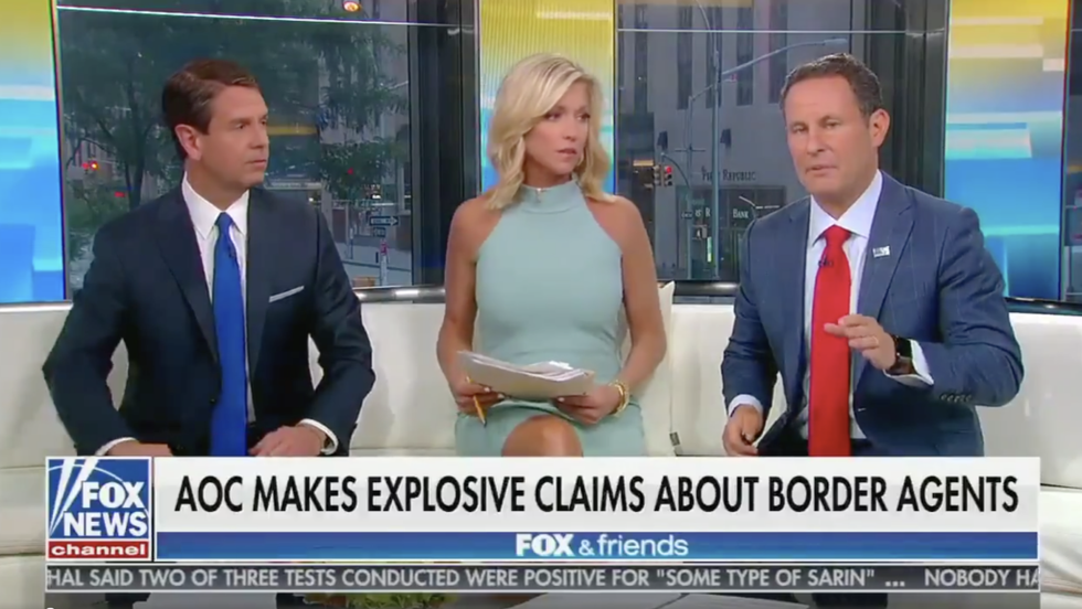 'Fox and Friends' Host Is Getting Dragged For His Bonkers Comparison of Migrant Detention Facilities to a House Party