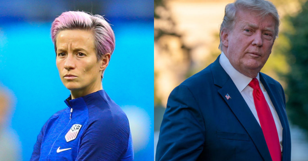 Megan Rapinoe Just Perfectly Clapped Back at Trump's Claim That She 'Disrespected Our Country' and People Are So Here For It