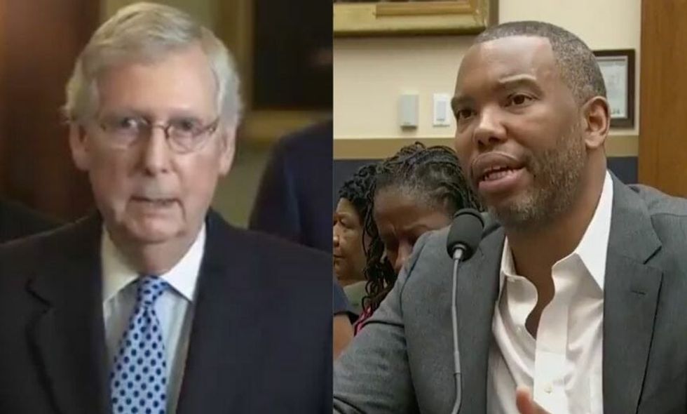Ta-Nehisi Coates Just Responded to Mitch McConnell's Questionable Excuse for Opposing Reparations With an Epic History Lesson