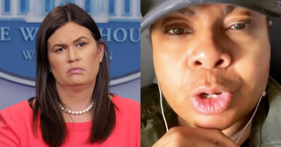 White House Reporter Just Gave Sarah Sanders the Most Brutal Send-Off and People Are So Here for It
