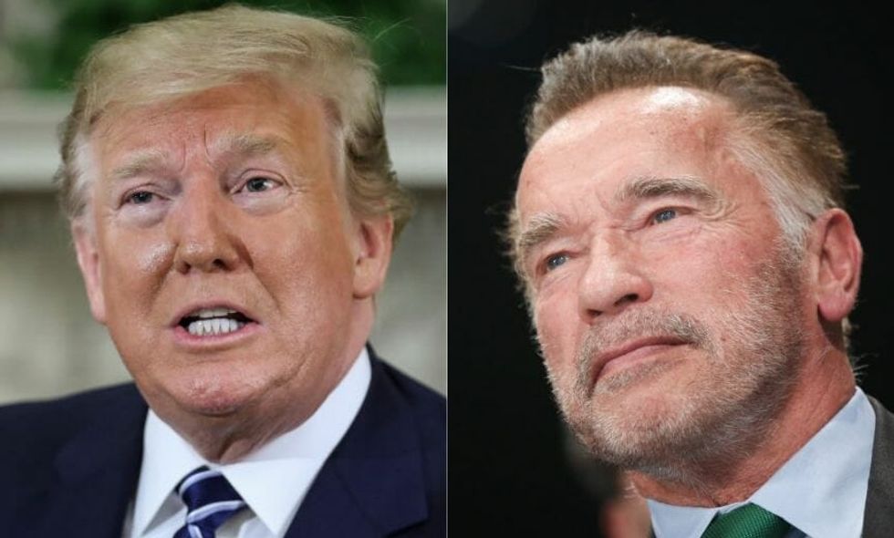 Arnold Schwarzenegger Just Tweeted the Sickest Burn After Trump Said Arnold 'Died' as Host of 'Celebrity Apprentice'