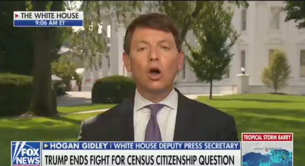 White House Spokesman Just Accidentally Told the Truth About Donald Trump's New Citizenship Question Executive Order
