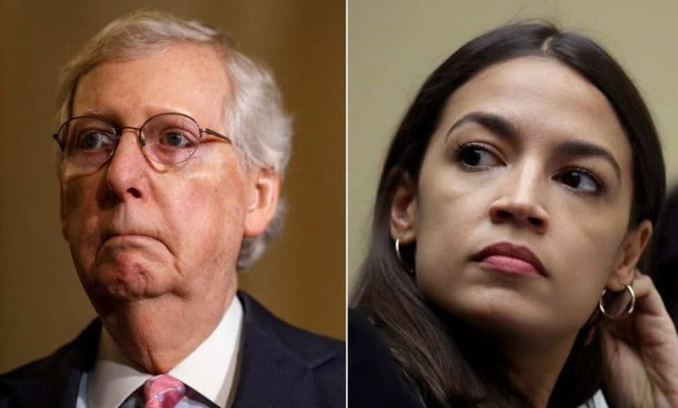 After Mitch McConnell Complained About 'Modern Day McCarthyism,' AOC Just Corrected Him With the Sickest Burn