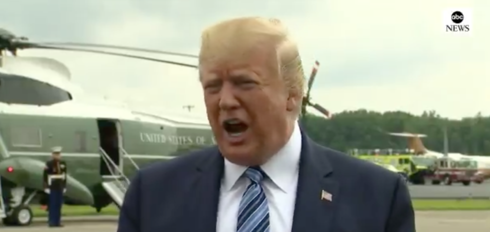 Donald Trump Just Accidentally Admitted that U.S. Consumers Pay for His Tariffs