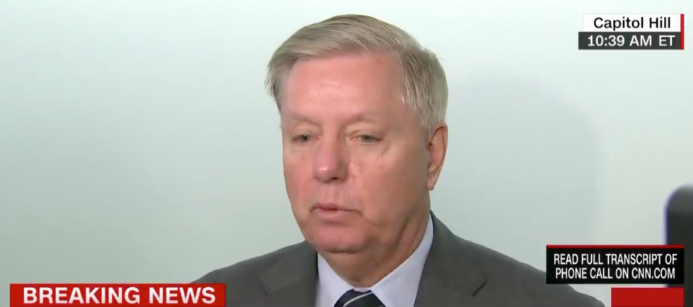 Lindsey Graham Says It Was 'Very Appropriate' For Trump to Ask the Ukrainian President to Investigate Joe Biden's Son