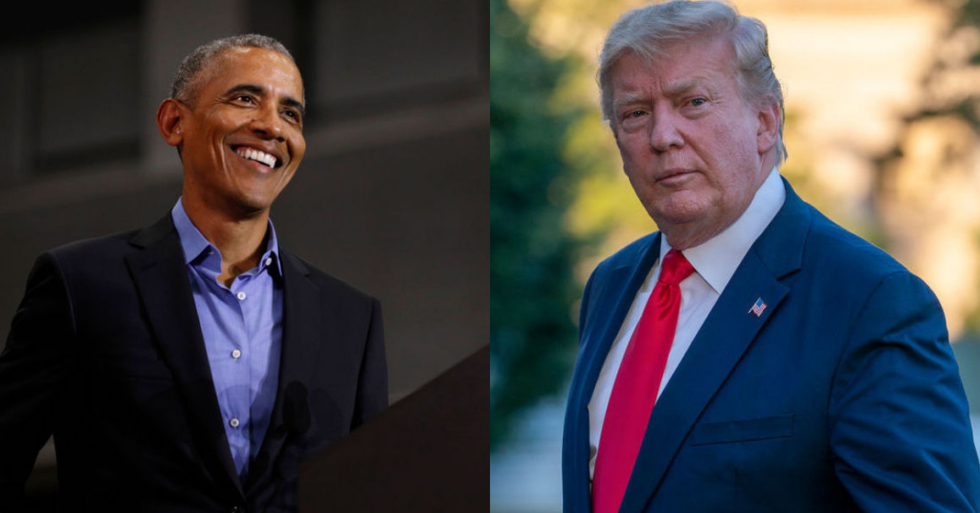 Obama's Former Photographer Contradicts Trump's Claim That Obama Pressured Foreign Leaders in Trolling Instagram Post