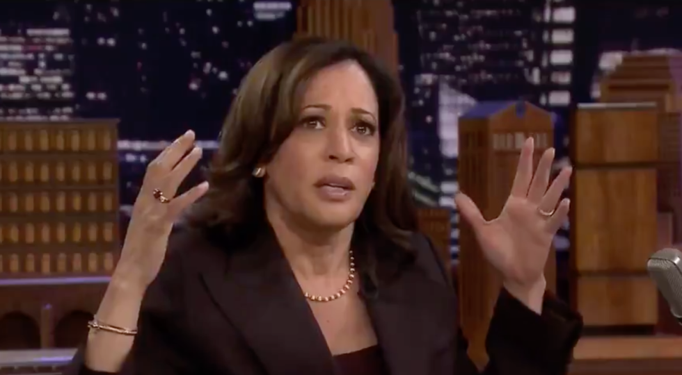 Kamala Harris Asked an Audience of Students How Many of Them Ever Had a Shooting Drill in School and Almost All of Them Raised Their Hands