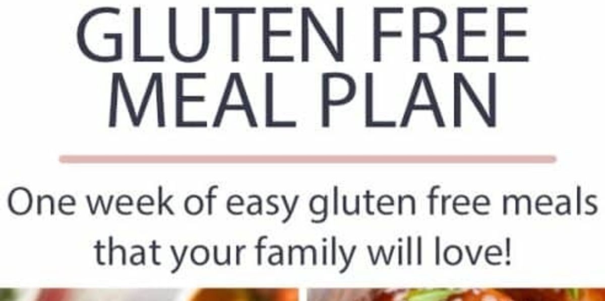 Gluten Free Meal Plan for 7 Days & Grocery List · Seasonal Cravings ...