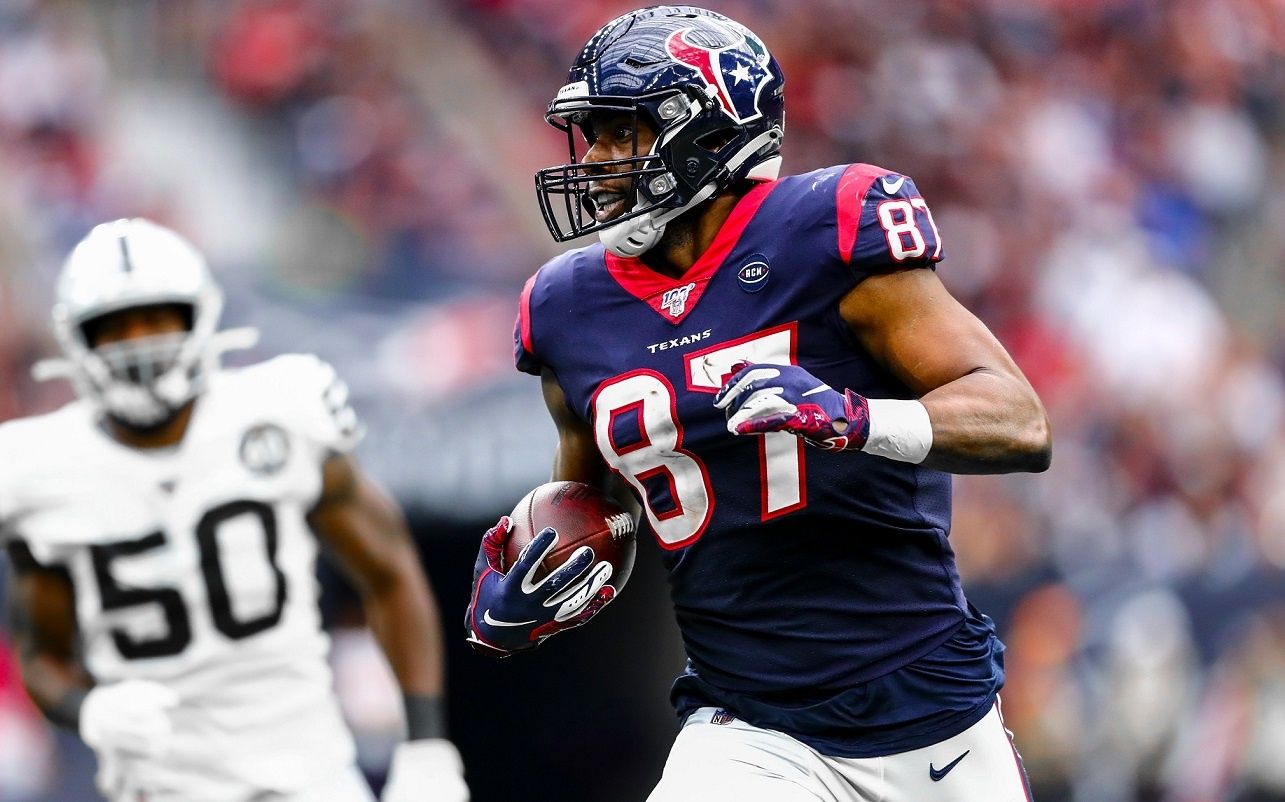 TE Darren Fells on his return to the Texans, "It's awesome to have a home"