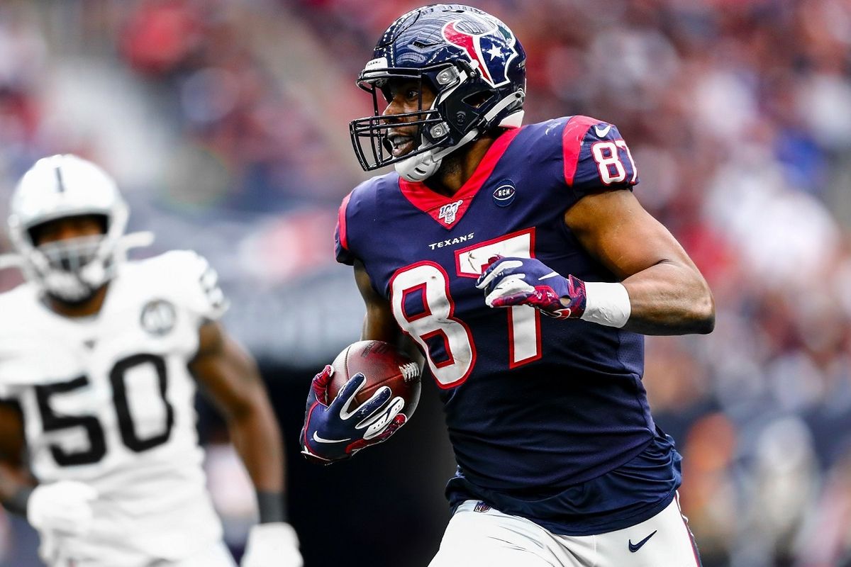 TE Darren Fells on his return to the Texans, "It's awesome to have a home"