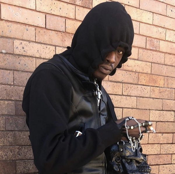 Ashton Sanders Wore Halloween's Spookiest Accessory Yet