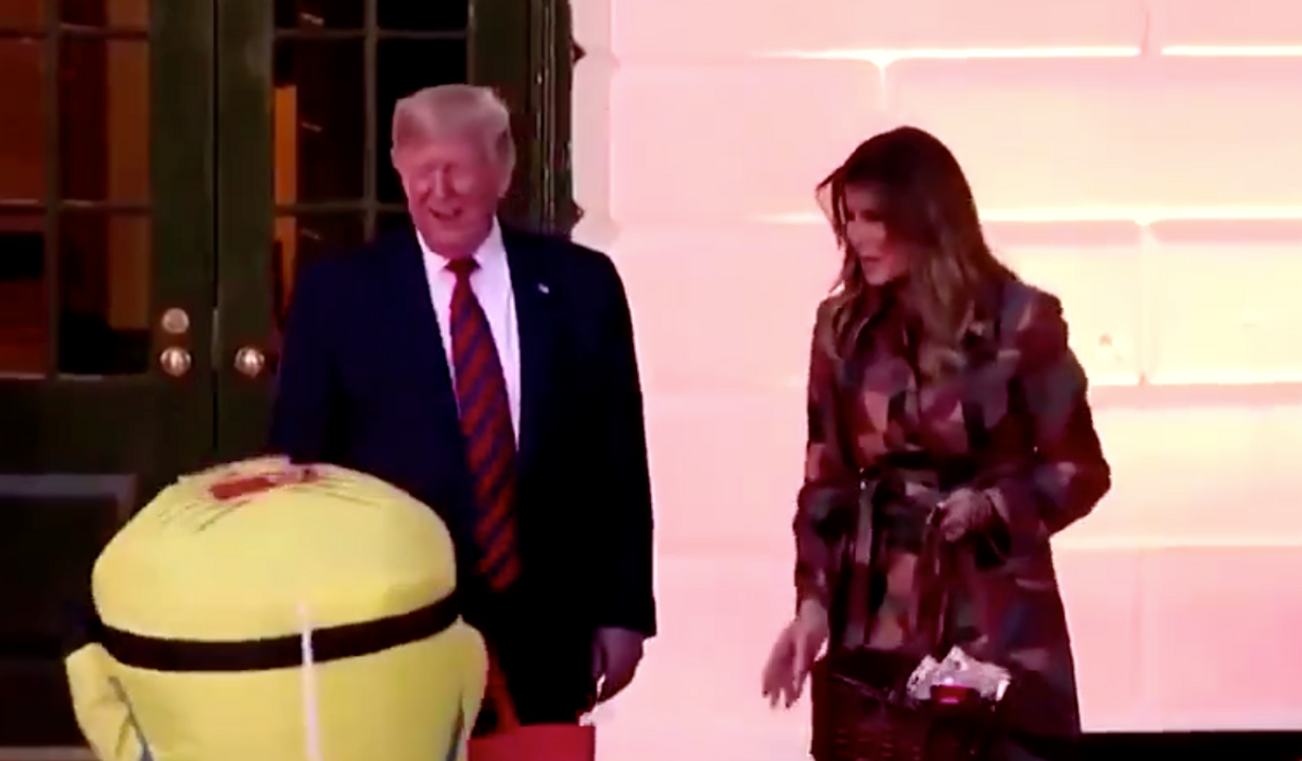 Trump Can't Even Hand Out Halloween Candy To Kids Without Being A Jerk—And He's Getting Dragged Hard For It