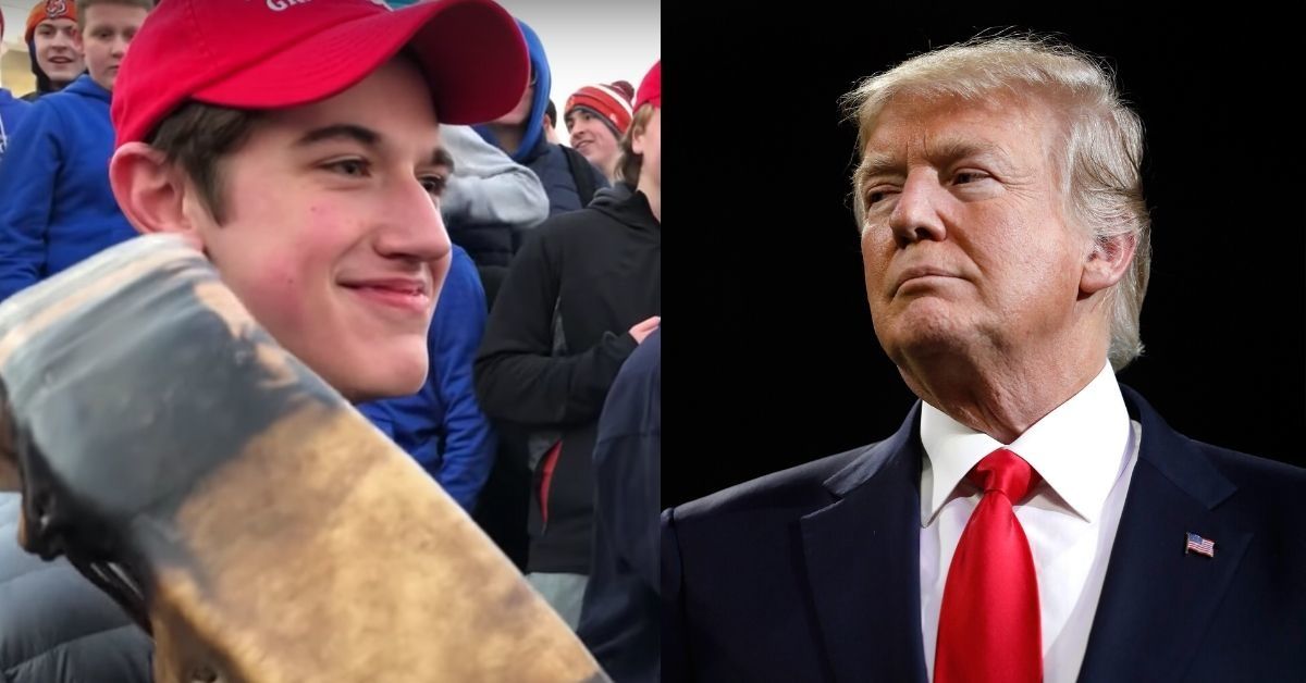 Trump Tweets Support For MAGA Teen As His Libel Suit Against The Washington Post Moves Forward