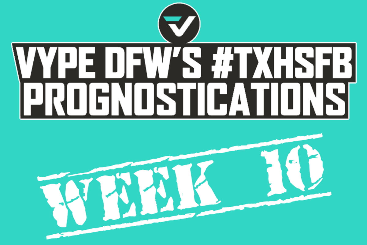 Predicting Notable Week 10 DFW Matchups
