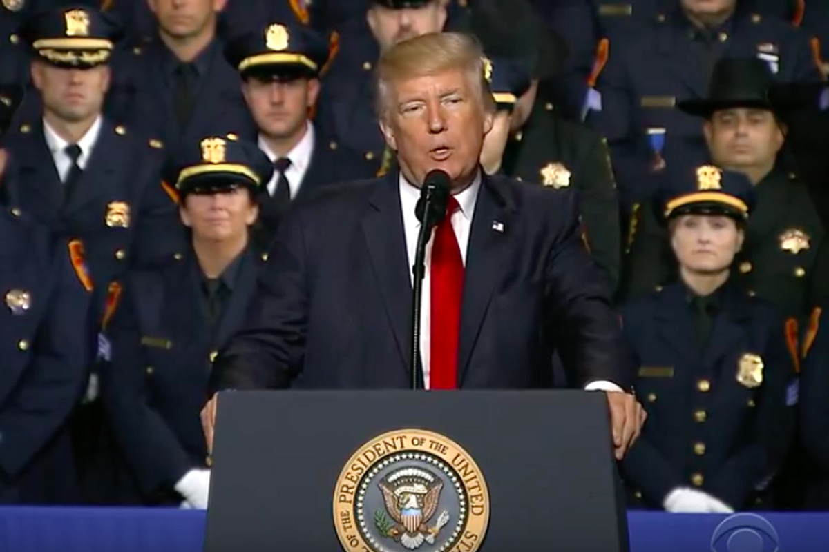 Fraternal Order Of Police Afraid House Democrats Will Treat Trump Like Unarmed Black Child