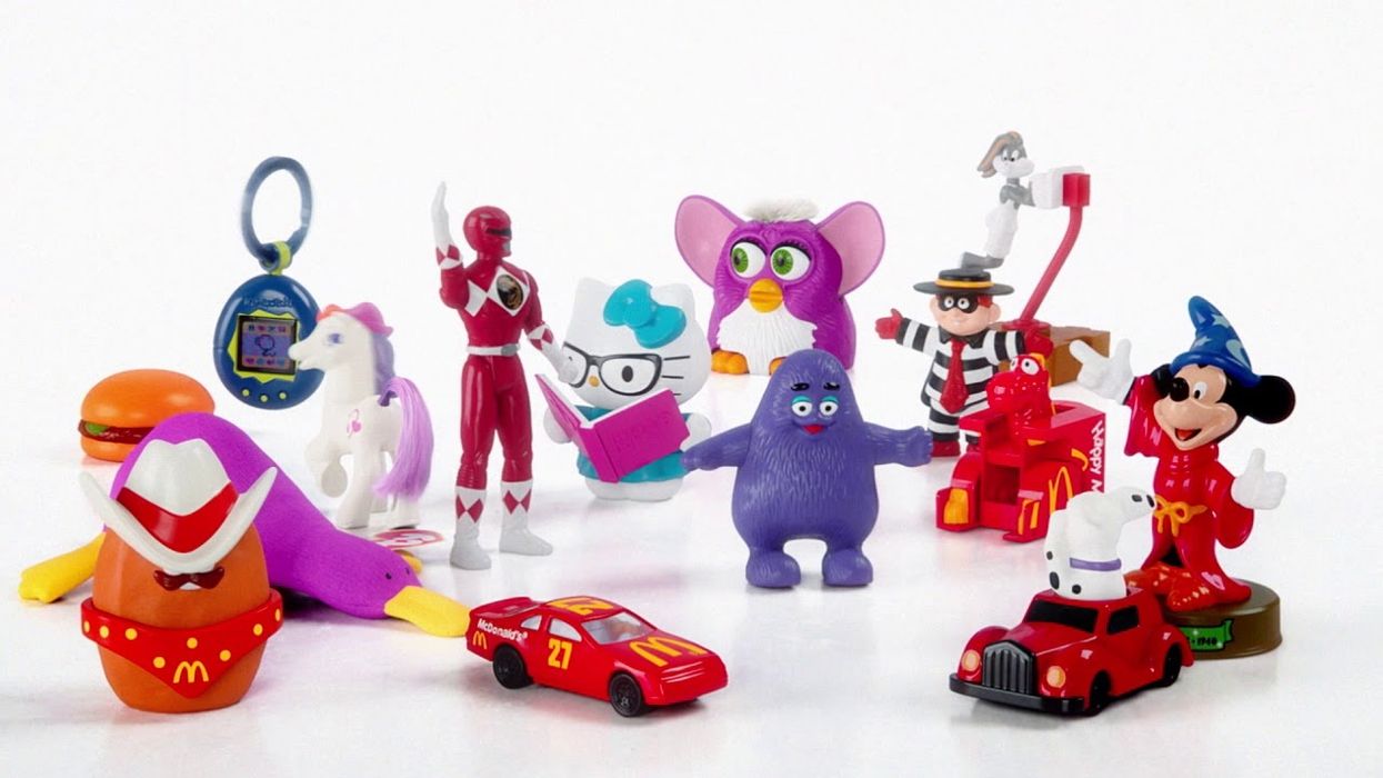 McDonald's is bringing back some of its most iconic Happy Meal toys for one week