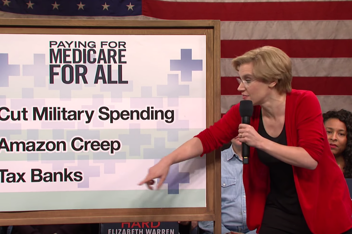 Can We Also Vote For Kate McKinnon's Elizabeth Warren?