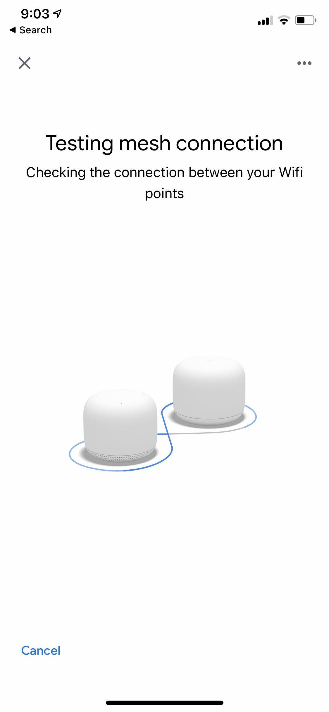 google wifi plaster walls