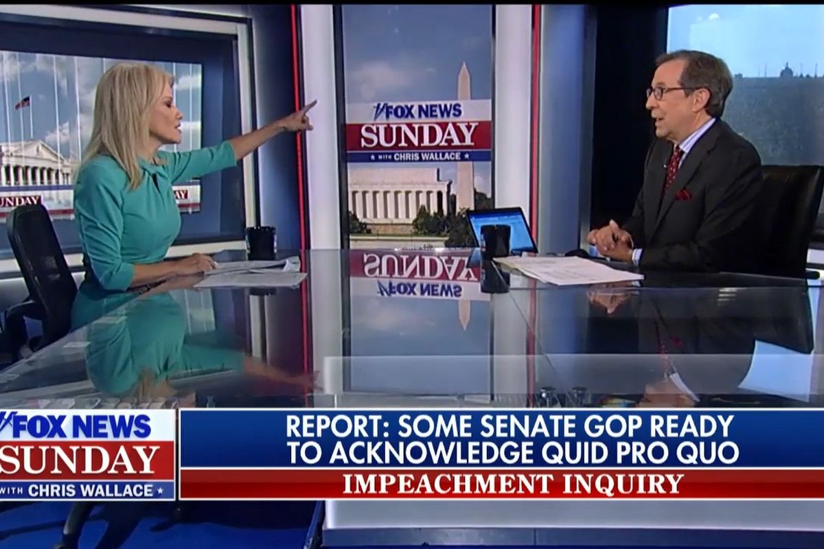 Kellyanne Conway Hits The Wall