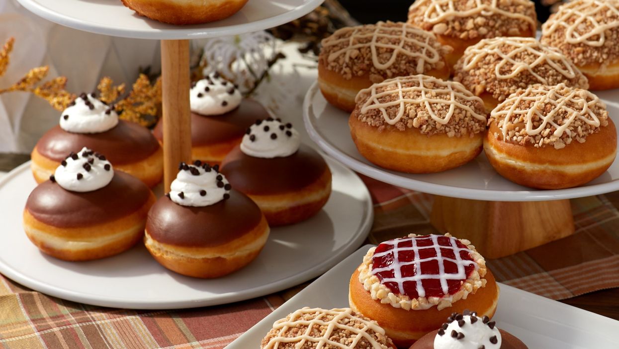 Krispy Kreme's new pie-inspired doughnuts are a trio of Thanksgiving treats