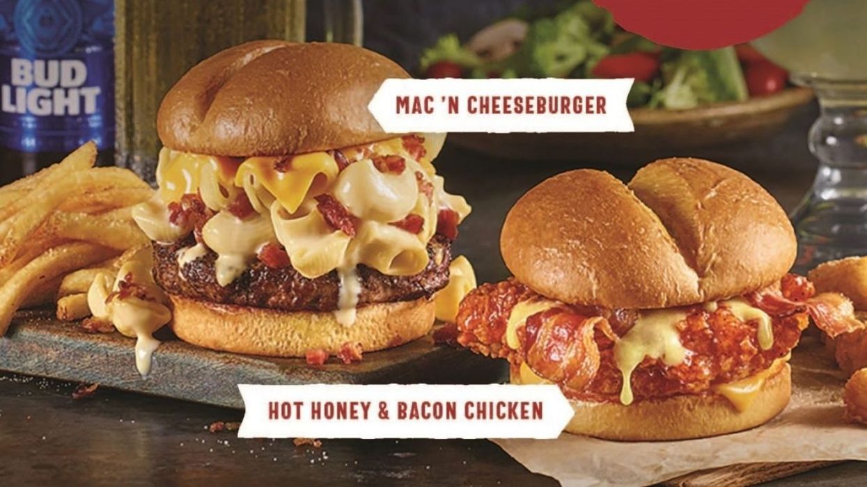Ruby Tuesday's is putting mac and cheese on a burger now