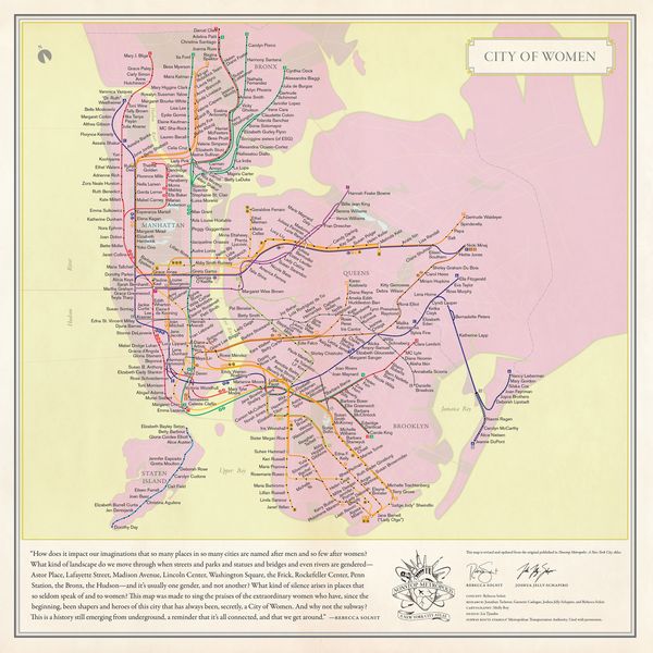 What if Every Subway Stop Was Named After a Woman?