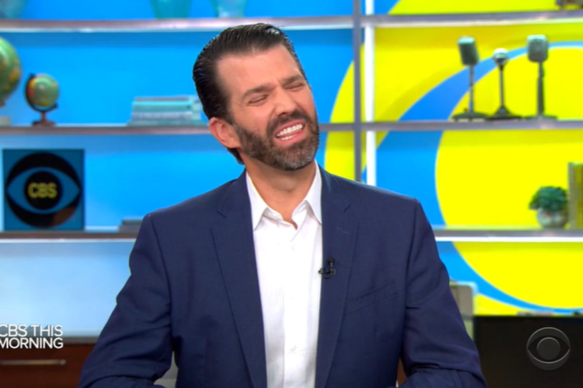 Cover Your Babies' Eyes, Donald Trump Jr. Is On The TV!
